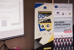 Konferencija Ka većoj transparentnosti i jasnim kriterijumima za zapošljavanje u javnom sektoru