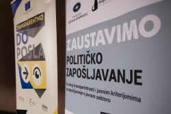 Konferencija Ka većoj transparentnosti i jasnim kriterijumima za zapošljavanje u javnom sektoru