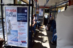 Pravda iznad politike! Outdoor kampanja u Beogradu, Nišu, Novom Sadu