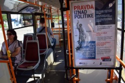 Pravda iznad politike! Outdoor kampanja u Beogradu, Nišu, Novom Sadu