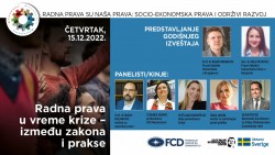 Godišnja konferencija „Ekonomska i energetska kriza, tržište rada i dostojanstven rad u Srbiji“