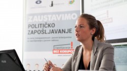 Početak kampanje na projektu "Zaustavimo političko zapošljavanje"