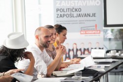 Početak kampanje na projektu "Zaustavimo političko zapošljavanje"