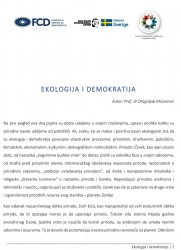 Ekologija i demokratija
