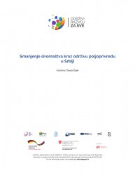 Analiza „Smanjenje siromaštva kroz održivu poljoprivredu u Srbiji“