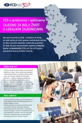 FCD u gradovima i opštinama: Zajedno za bolji život u lokalnim zajednicama