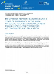 monitoring-report-on-measures-introduced-during-the-state-of-emergency-in-the-areas-of-social-policies-and-employment-public-health-and-consumer-protection-and-education