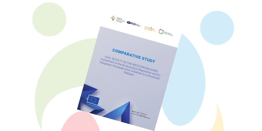 Komparativna studija: Civilno društvo Zapadnog Balkana, praćenje pristupnih reformi i EU integracije