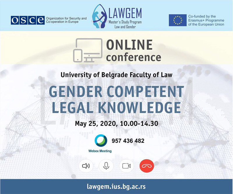 Online konferencija LAWGEM projekta