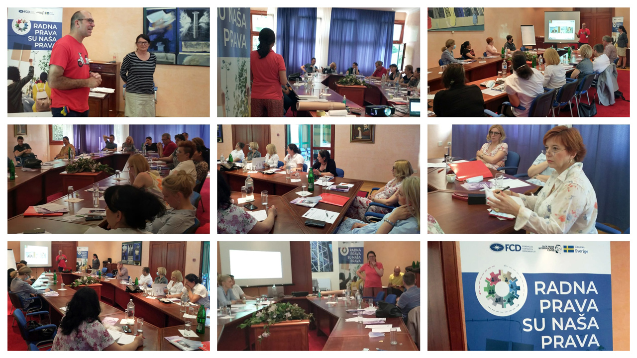 Training Organised for Trade Unions – Gender Perspective in Designing and Monitoring Public Policies
