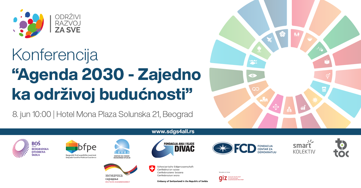 Završna konferencija: „Agenda 2030 - Zajedno ka održivoj budućnosti“ (FOTO, VIDEO)