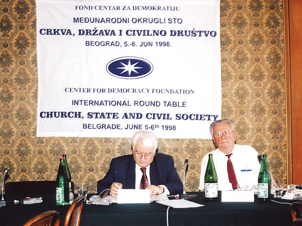 Crkva, država i civilno društvo (Međunarodna konferencija 1998)