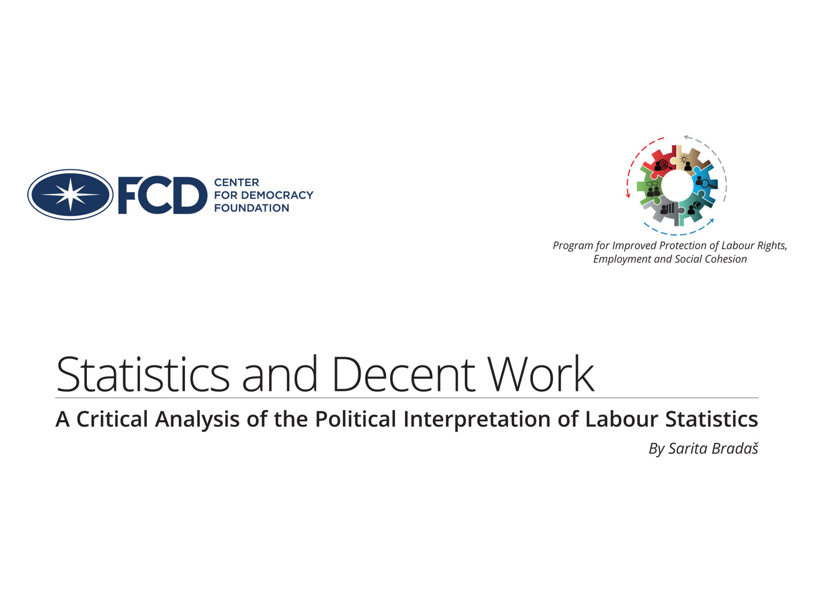 Statistics and Decent Work