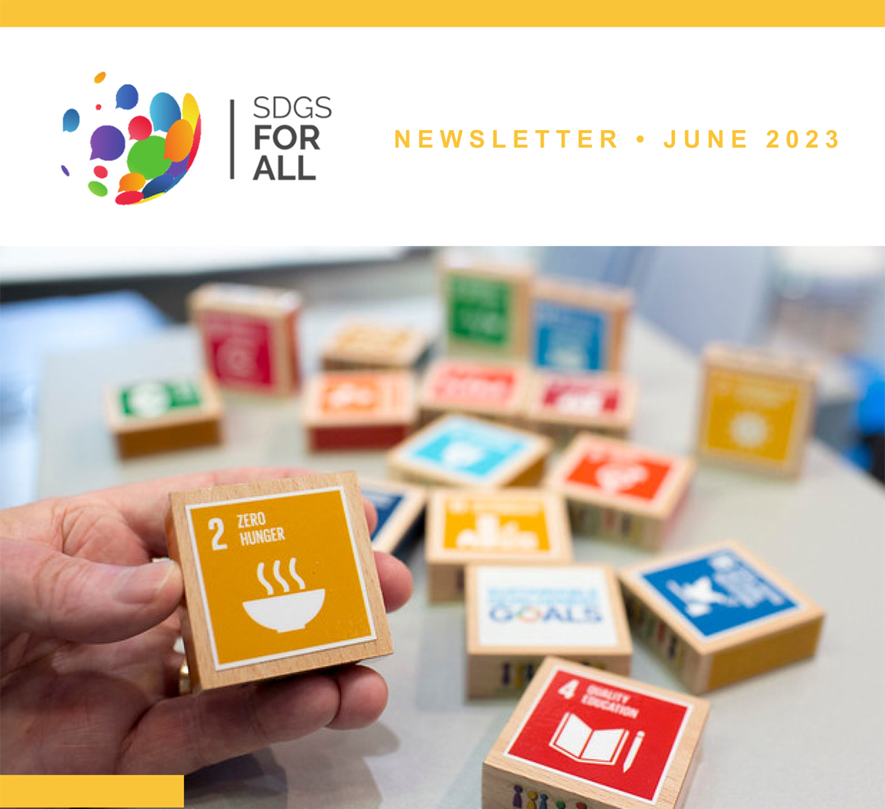 SDGs for All Platform newsletter (June 2023)