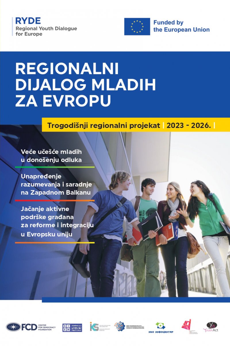 Regionalni dijalog mladih za Evropu (liflet)